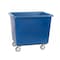 R&B Wire Products Poly Cube Truck, Blue, Polyethylene, Steel, 32 in L, 21.75 in W, 26.75 in H 4606B - alternate 1